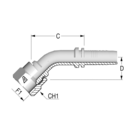 Ramex manual yellow powder coated reel suitablefor 15mtrs of 1" hose